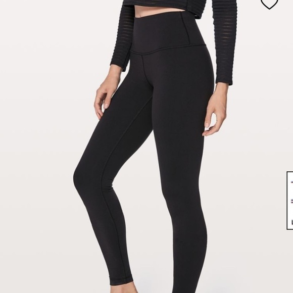 Lululemon Wunder Under 6; 28” - Picture 4 of 8